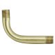 2-1/4" X 1-1/2" Solid Brass Bent Arm - Satin Brass