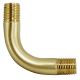 1-1/2" X 1-1/2" Solid Brass Bent Arm - Satin Brass