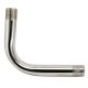 2" X 2-1/2" Solid Brass Bent Arm - Polished Nickel