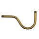 Solid Brass Pin Up Arm - 6" X 3 1/4" - Unfinished - Threaded 3/8" Each End