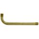 1-1/2" X 5-1/8" Solid Brass Bent Arm