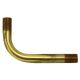 1-3/4" X 3" Solid Brass Bent Arm