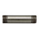1-1/2" 1/8 IP Steel Pipe - 1/4" Threaded Ends - Satin Nickel