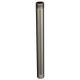4" 1/8 IP Steel Pipe - 1/4" Threaded Ends - Satin Nickel
