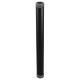 2" 1/8 IP Steel Pipe - 1/4" Threaded Ends - Black