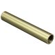 3" Inside Threaded 1/8 IP Brass Pipe - 3/4" Threaded Ends - Satin Brass