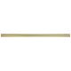 12" Inside Threaded 1/8 IP Brass Pipe - 3/4" Threaded Ends - Satin Brass