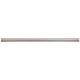 12" Inside Threaded 1/8 IP Steel Pipe - 3/4" Threaded Ends - Satin Nickel