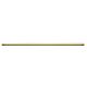 14" Solid Brass Pipe 3/8" X 1/8 IPS Unfinished- Thread Each End 1/2"