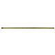 16" Solid Brass Pipe 3/8" X 1/8 IPS Unfinished- Thread Each End 1/2"