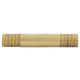 24" Solid Brass Pipe 3/8" X 1/8 IPS Unfinished- Thread Each End 1/2"