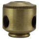 2-Piece Small Cluster Body - 2 Side Holes - Satin Brass