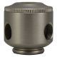 2-Piece Small Cluster Body - 3 Side Holes - Satin Nickel