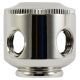 2-Piece Small Cluster Body - 4 Side Holes - Polished Nickel
