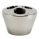 3 Hole Tapered Cluster Body, Brass - Polished Nickel