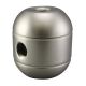 2-Piece Round Cluster Body - 2 Side Holes - Satin Nickel