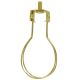 Bulb - Shade Adapter - Brass Plated