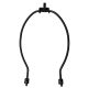 7-1/2" Regular Harp Matte Black