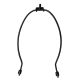 9" Regular Harp Matte Black