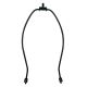 10-" Regular Harp Matte Black