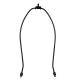 12" Regular Harp Matte Black