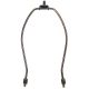 8" Heavy Duty Harp - Antique Brass