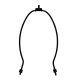 10" Heavy Duty Harp Matte Black