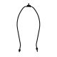 12" Heavy Duty Harp Matte Black
