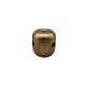 Large 2 Pc Solid Brass Cluster Body And Cap- 4 Holes Tapped 1/8 IP And Top And Bottom - Unfinished - US Made