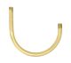 Solid Brass"U" Arm - 6" X 4-3/4" - Unfinished
