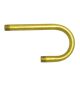 Solid Brass"U" Arm - 2" X 3-1/2" - Unfinished