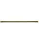 10" Steel Pipe 3/8" X 1/8 IPS Threaded 3/4" Each End - Brass Plated
