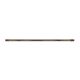 14" Steel Pipe 3/8" X 1/8 IPS Threaded 3/4" Each End - Brass Plated
