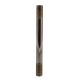 4" Steel Pipe 3/8" X 1/8 IPS Threaded 3/4" Each End - Nickel Plated