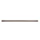 10" Steel Pipe 3/8" X 1/8 IPS Threaded 3/4" Each End - Nickel Plated