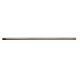 14" Steel Pipe 3/8" X 1/8 IPS Threaded 3/4" Each End - Nickel Plated