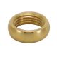 Brass 1/8 IPS - Beaded Lock Nut - Unfinished