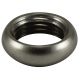 Brass 1/8 IPS - Beaded Lock Nut - Satin Nickel