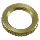 3/4" Brass 1/8 IPS - Knurled Lock Nut - Unfinished