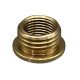 Brass Shoulder Reducer - 1/4M x 1/8F