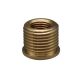1/2M X 1/4F Solid Brass Shoulder Reducer - Unfinished
