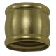 Reducing Barrel Brass Coupling - Unfinished
