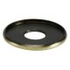 1-1/8" Brass Turned Check Ring - Antique Brass
