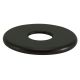 1-1/8" Seat 1/8 IP Slip Hole Solid Brass Turned Check Ring - Black