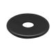 1-3/8" Seat 1/8 IP Slip Hole Solid Brass Turned Check Ring - Black