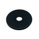 1-3/4" Seat 1/8 IP Slip Hole Solid Brass Turned Check Ring - Black