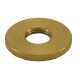 1" Brass 1/8 IPS - Knurled Lock Nut - Unfinished