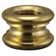 7/16" Brass Turned Neck 1/8 IPS - Unfinished