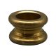 Brass Neck 7/16" Ht - 11/16" Dia - Slip 1/8 IP- Unfinished
