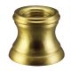 1/2" Brass Turned Neck 1/8 IPS - Satin Brass